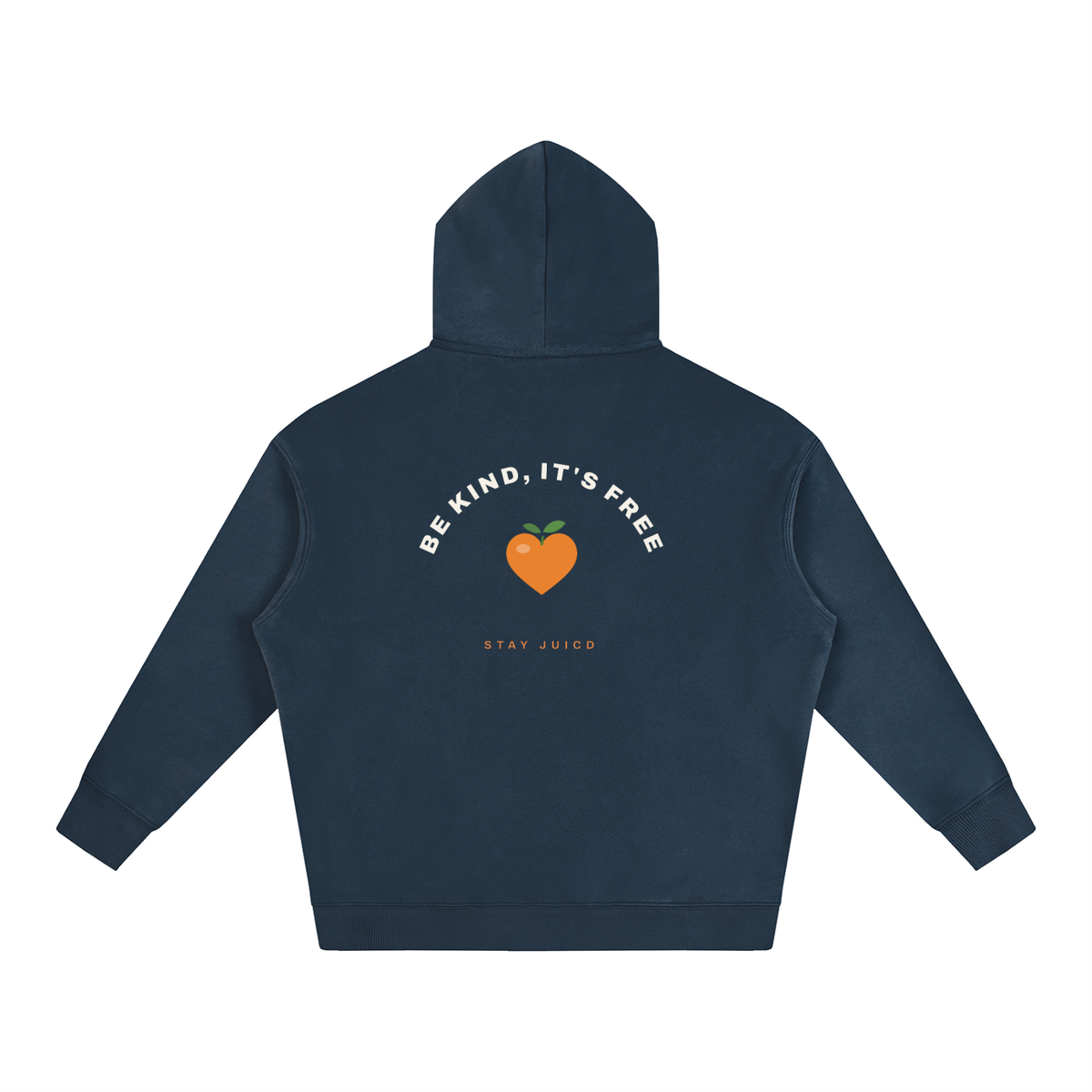 Be Kind, It's Free: Oversize Fleeced Hoodie