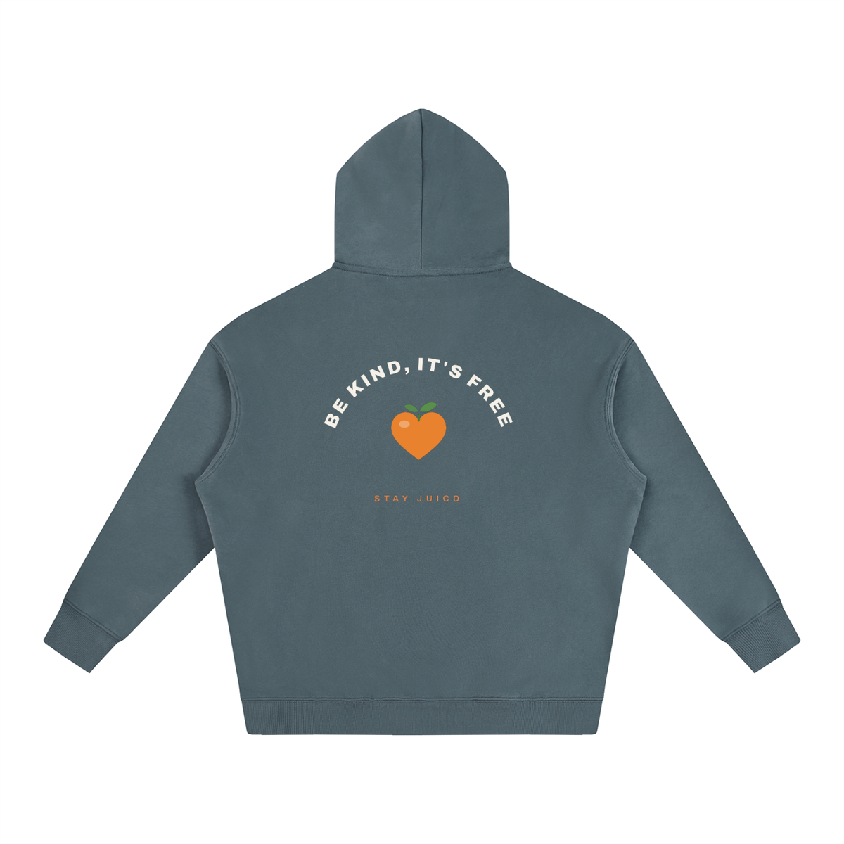 Be Kind, It's Free: Oversize Fleeced Hoodie