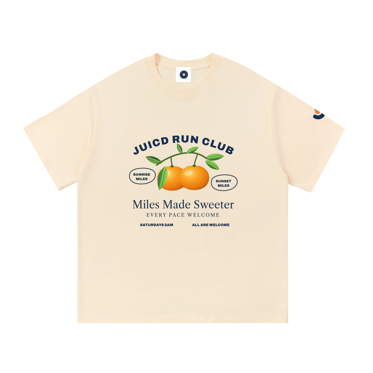 JUICD RUN CLUB: Essential Cotton T-Shirt