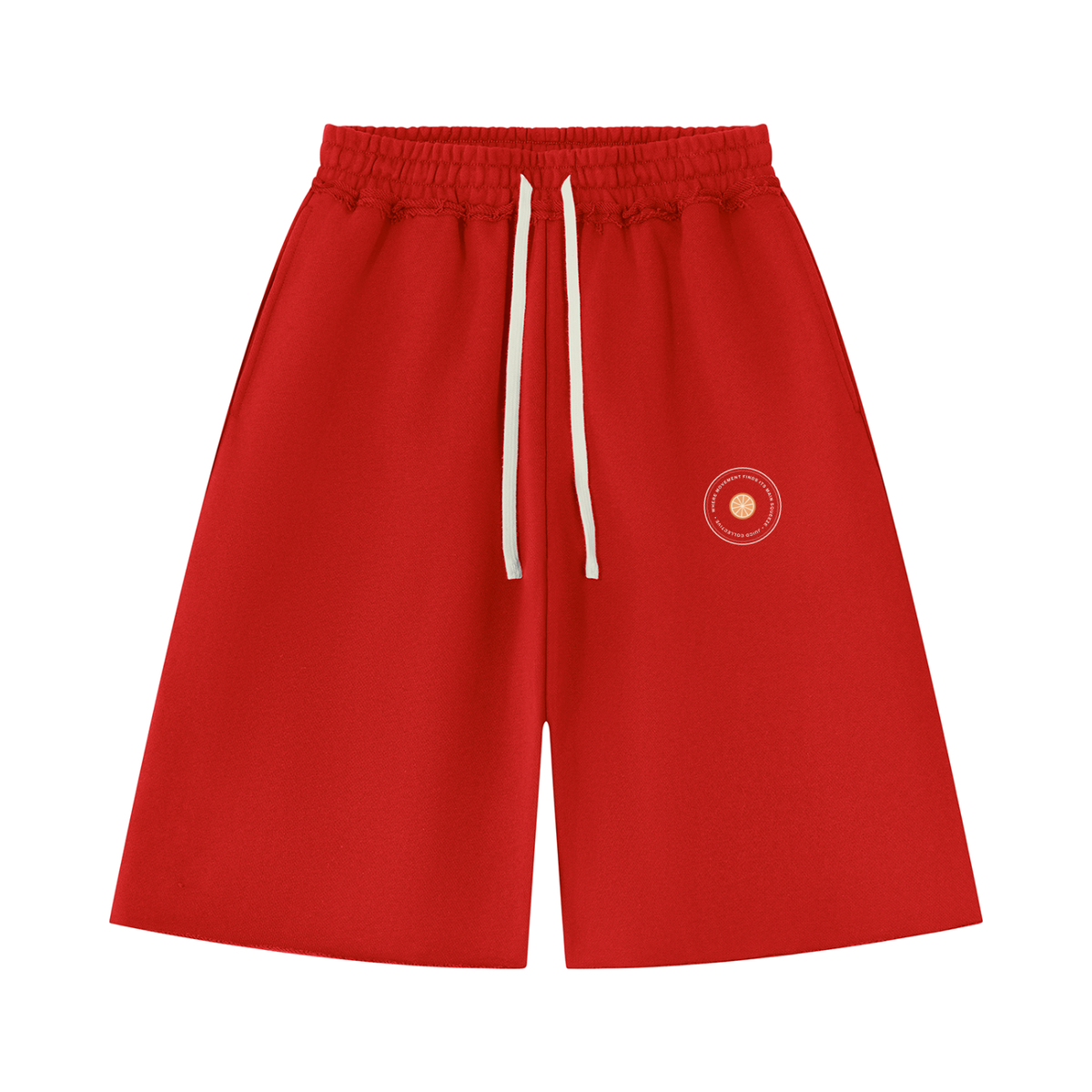 JUICD JORTS: Unisex Heavyweight Raw Edge Shorts