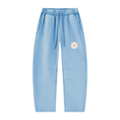 Unisex Vintage Wash Barrel Leg Fleece Sweatpants