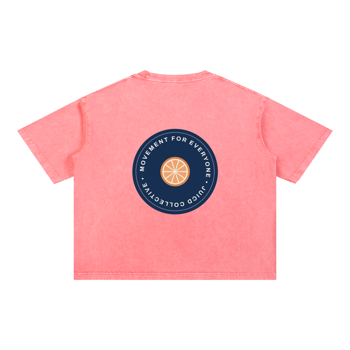 MINIMALIST JUICD LIGHT: Mineral Wash Boxy Cotton T-Shirt
