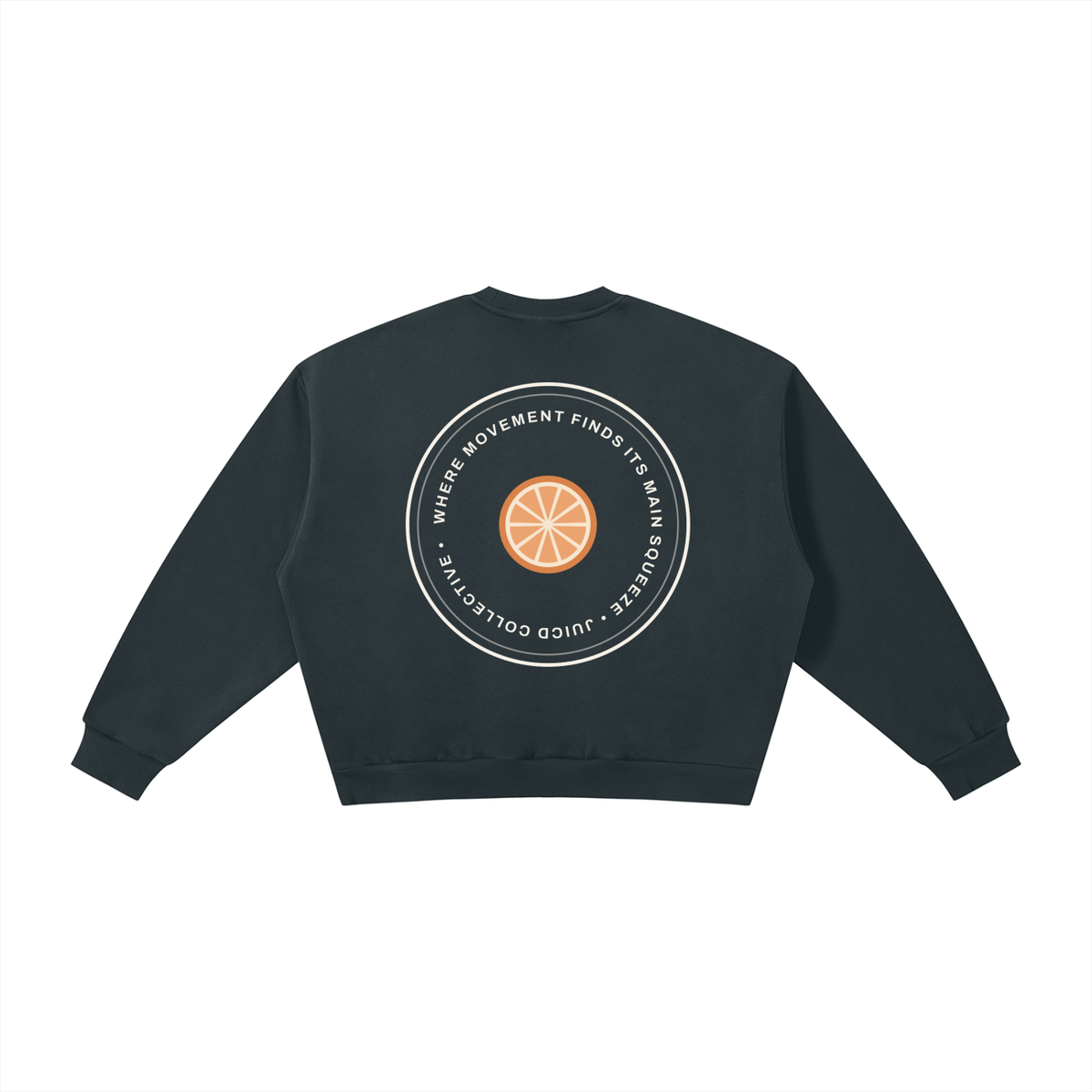 Wanna be my main squeeze white text: Boxy Fleece Crewneck Sweatshirt
